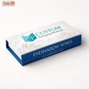 Custom eyeshadow boxes with sliding drawer design and printed logo packaging
